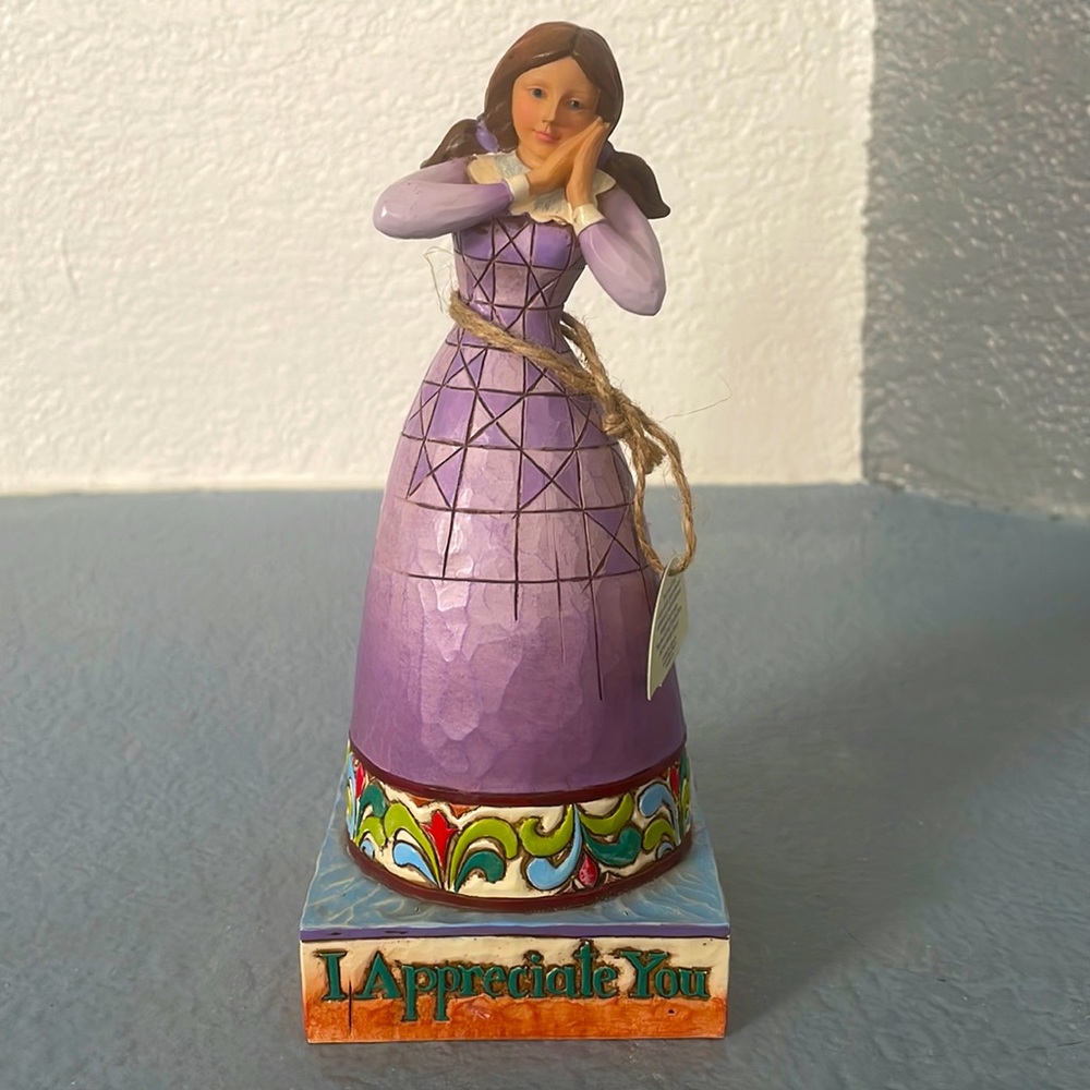 Jim Shore Heartwood Creek Figurine “ I Appreciate You”